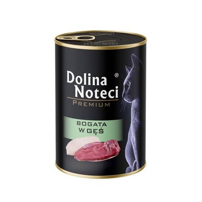 5902921312208 DOLINA NOTECI Premium Rich in goose - nassfutter für Katzen - 400g