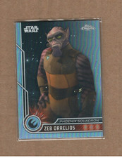 STAR WARS 2023 TOPPS CHROME 33 ZEB ORRELIOS REFRACTOR