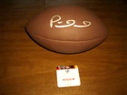 Patrick Mahomes Kansas City Chiefs Autographed Wilson Football w/coa