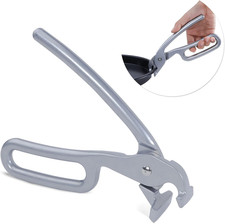 Pizza Pan Gripper for Deep Pizza Pans,Heavy Duty Cast Aluminum Pan Tongs,Great f