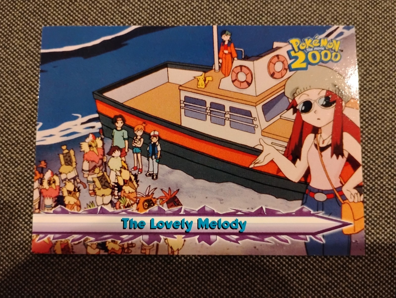 The Lovely Melody #24 - Pokemon Topps Pokemon 2000 Movie Blue Logo NM