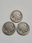 1926 , 1926 D , 1926 S Buffalo Nickel Coins / Key Date Coin Set