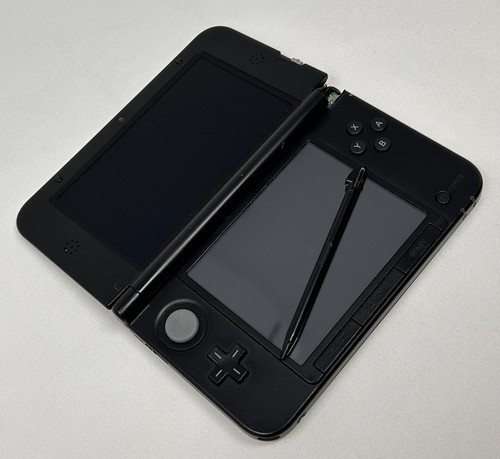 Nintendo 3DS XL Schwarz Konsole für Ersatzteile oder Reparatur