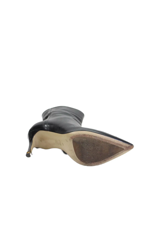 Botas al tobillo M.Gemi para mujer punta lateral con cremallera negras talla 37 EUR Foto 4 de 4