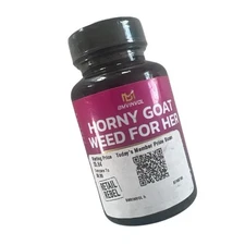 Bmvinvol Horny Goat Weed 10-1 Supplement 60 Capsules Exp 11/26