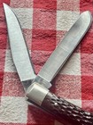 Rare 1970’s Case XX USA # 6254 SSP Razor Edge Trapper 2 Blade Pocket Knife — photo 7