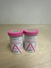 Almay Eye Makeup Remover Pads with Aloe, Oil Free, 120 Count (Pack of 2) 