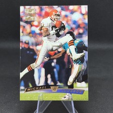 1996 Stadium Club #81 Michael Jackson Baltimore Ravens Football Card