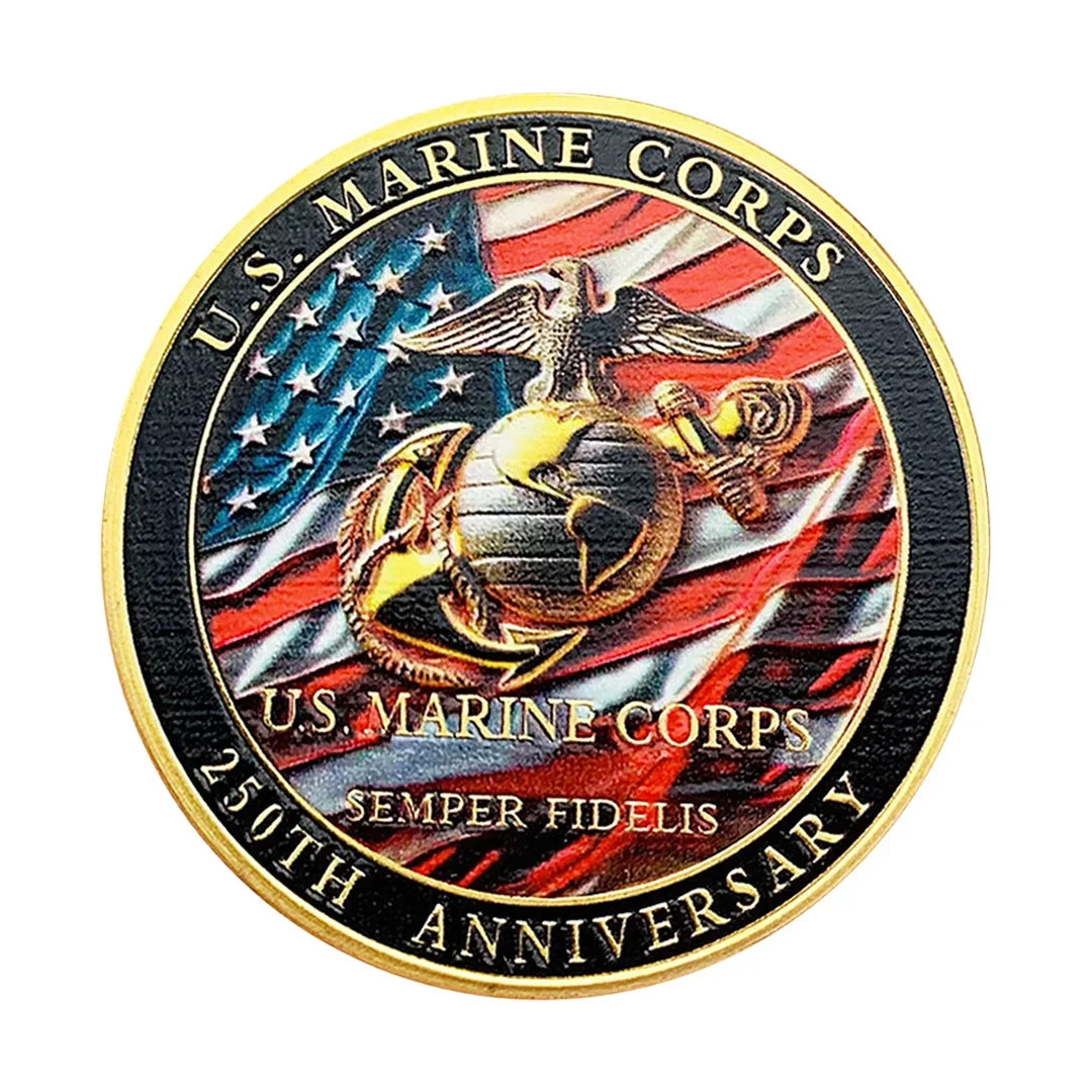 US Marine Corps 1775-2025 250th Anniversary Challenge Coin