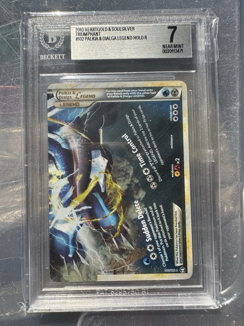 Palkia & Dialga LEGEND #102 (Triumphant (2010))