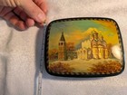 Authentic Russian Lacquer Box SUZDAL Kremlin Cathedral Signed Hand Painted... — photo 9
