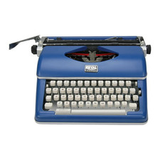 Royal Consumer Classic Retro Manual Typewriter Classic Blue VINTAGE