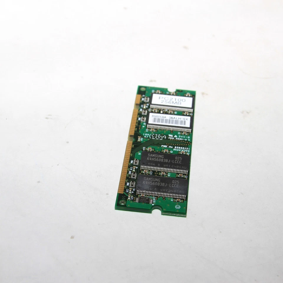Ricoh B5855130D 256MB DDR1 SO-DIMM Memory Module MPC2030/MPC2050/MPC255 Untested - Image 2 of 3