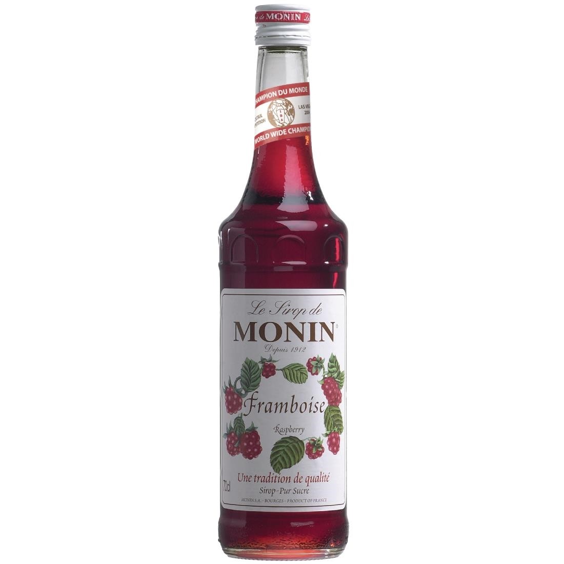 Monin Premium Raspberry Syrup 700 Ml - Image 2