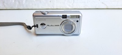 Canon PowerShot A400 Digitalkamera, 3,2 MP, grau, kompakt, optischer Zoom,