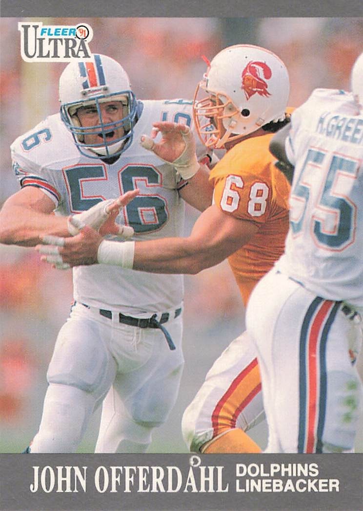 1991 Fleer Ultra - John Offerdahl #90