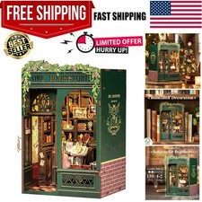 Book Nook Kit - DIY Miniature House Kit for Adults, Teens and Beginners, Doll...