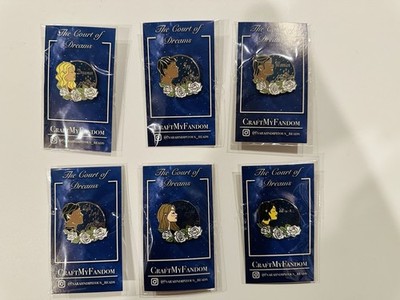 ACOTAR By Sarah J Maas Inner Circle Pin Set By Craft My Fandom