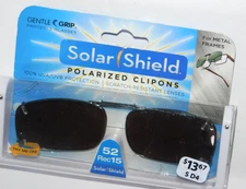 Polarized Clip Ons Sunglasses For Metal Frames Gray Lens S D4 52Rec15