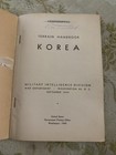 1945 Terrain Handbook Korea, Military Intelligence Div., War Department, 188 pgs — photo 2