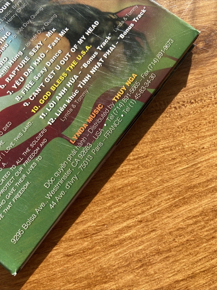 Lynda T.D. Trang Dai Rare Vietnamese Music CD Thuy Nga Mint - Image 4 of 4