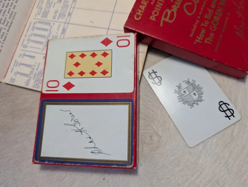 Charles Goren Bridge Set, Vintage - Image 3 of 4