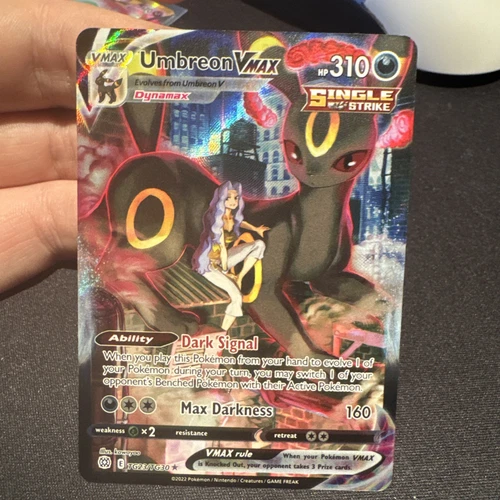 Umbreon VMAX TG23/TG30 Swsh09: Brilliant Stars Trainer Gallery Holo
