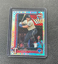 2025 Topps Chrome Update Blaine Crim Rookie X-Fractor