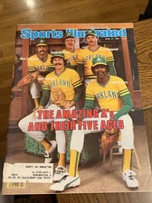 1981 AMAZING A’S SPORTS ILLUSTRATED MAGAZINE 4/27/81 NORRIS MCCATTY KINGMAN