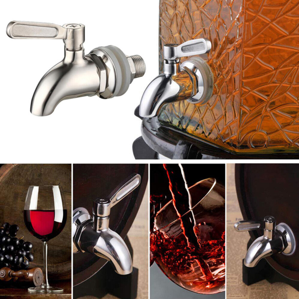 Stainless Steel Spigot Tap Faucet for Wine Barrel Drink Beverage Dispenser Tap eBay