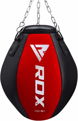 Boxing Punch bag by RDX, Filled Heavy Punch Bag Mitts, Uppercut Kick Boxing Bag - Picture 24 of 28