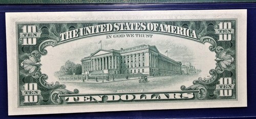 1969 $10 Federal Reserve Note Fr-2018-I Minneapolis PMG66 Gem EPQ - Picture 4 of 4