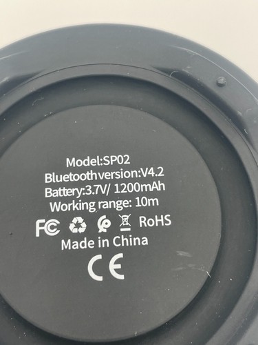 Vidvie S SP02 Speaker Black Waterproof Mini Bluetooth IPX7 & TWS USB - GENUINE - Picture 5 of 7