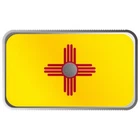 1 oz United States Flags Series - NEW MEXICO - Full Color .999 Silver Bar