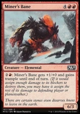 MTG Magic the Gathering Miner's Bane (157/298) Magic 2015 LP