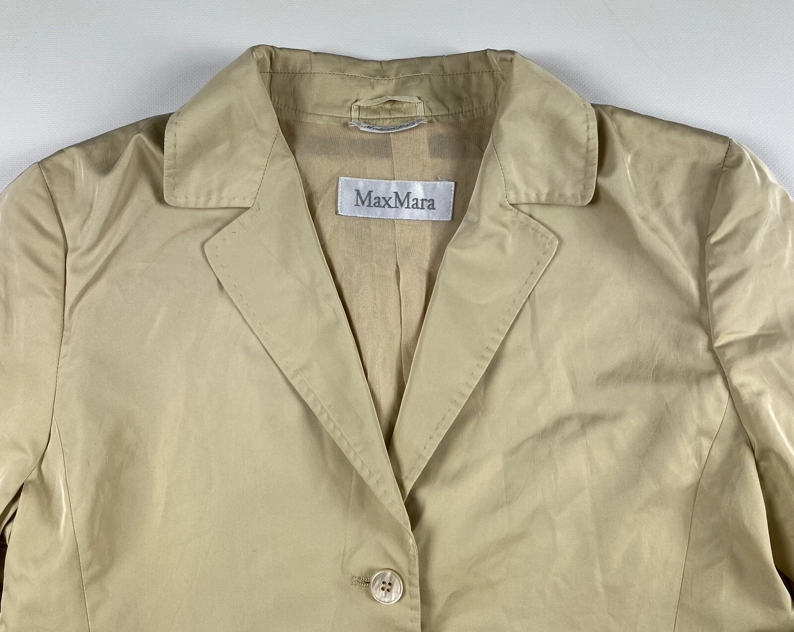 GUCCI Max Mara blazer vintage seta