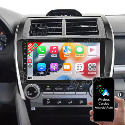 8-Core 4+64GB Android 13 Car Stereo GPS Radio Carplay For 2012-2014 Toyota Camry