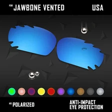 Anti Scratch Polarized Replacement Lenses for-Oakley Jawbone Vented 62mm Opt