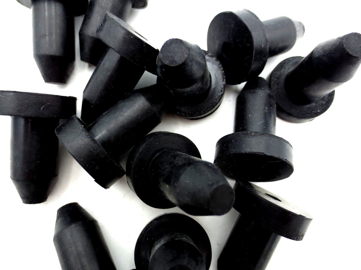 Set 40 Tappi Conici In Silicone Per Alte Temperature – Da 1/16 A 3/4, Resistono A 315°C, Per Verniciatura A Polvere