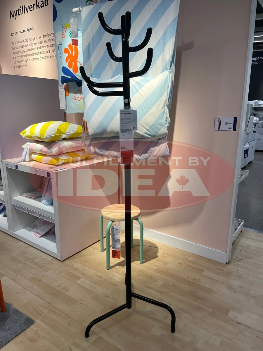 Ikea coat best sale stand black