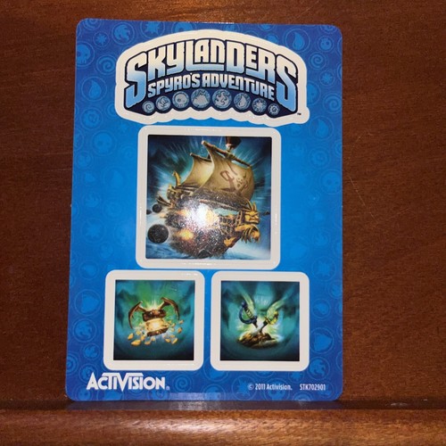 Skylanders Pirate Seas With Stickers And Cards  - Picture 6 of 6