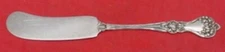 Majestic by Alvin Sterling Silver Butter Spreader Flat Handle Paddle 6" Heirloom