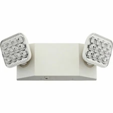 NEW Lithonia Lighting EU2C M6 Emergency Light with 2 LED Lamps Square White
