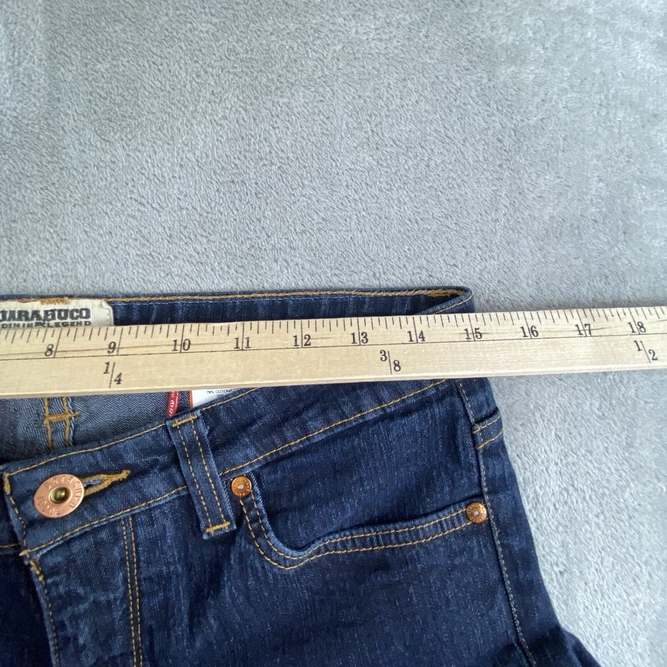 Parasuco джинсовой ткани легенда джинсы женщин 11 синий джинсовой ткани эластичной прямой сделано в Канаде - Изображение 3 из 4