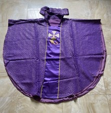 Pianeta Viola Con Croce, Pesce E Pani completa di stola