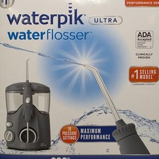 Waterpik Ultra Performance Series Countertop Teeth Gums Water Flosser Gray New
