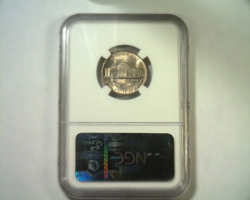1949-D Jefferson Nickel NGC MS 65 BONITA MONEDA ORIGINAL DE BOBS MONEDAS ENVÍO RÁPIDO - Imagen 2 de 2