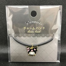 Sanrio Characters Charm Band Kuromi Pattern Bracelet Hair Elastic Heart Ribbon