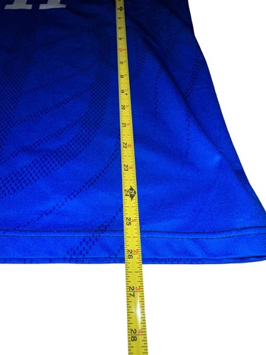 Italy Team Alberto Gilardino #11 Soccer Jersey Mens Size Small Blue - 第 12/12 張圖片