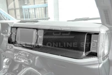 CARBON FIBER Passenger Side AC Outlet Panel Cover For 21-Up Ford Bronco Interior